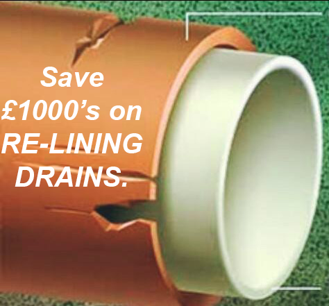 Save thousands of pounds on drain relining with drains first